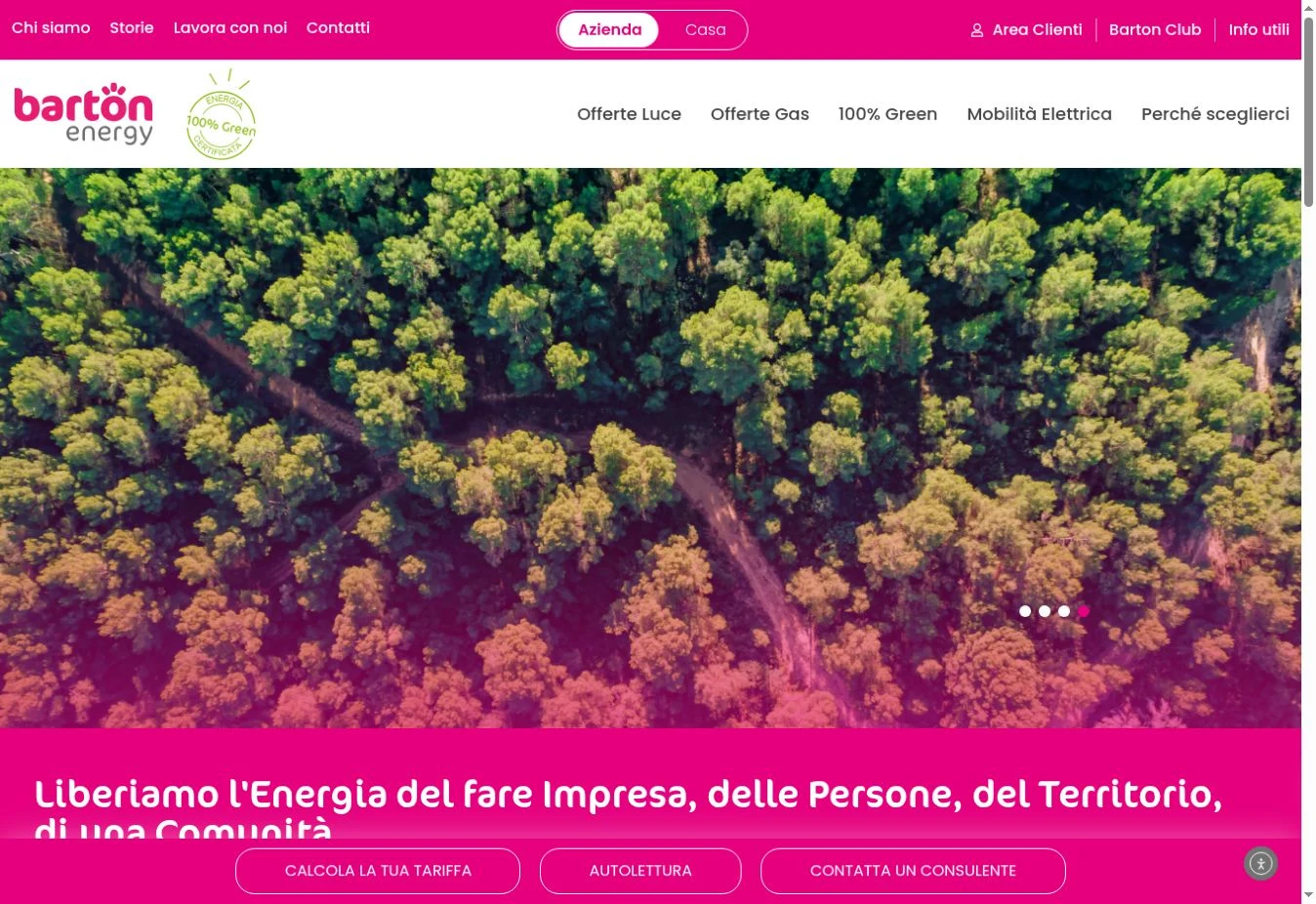 Barton Energy — progetto digitale