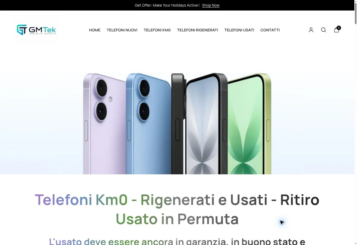 GMTEK — progetto digitale