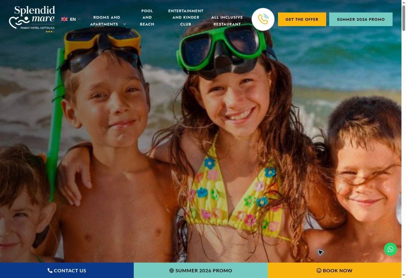Hotel Splendid Mare Cattolica — progetto digitale
