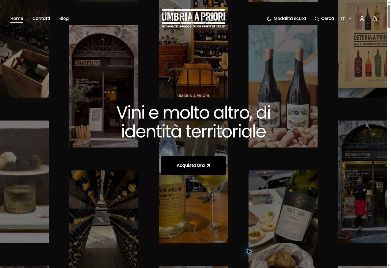 Umbria a Priori — progetto digitale