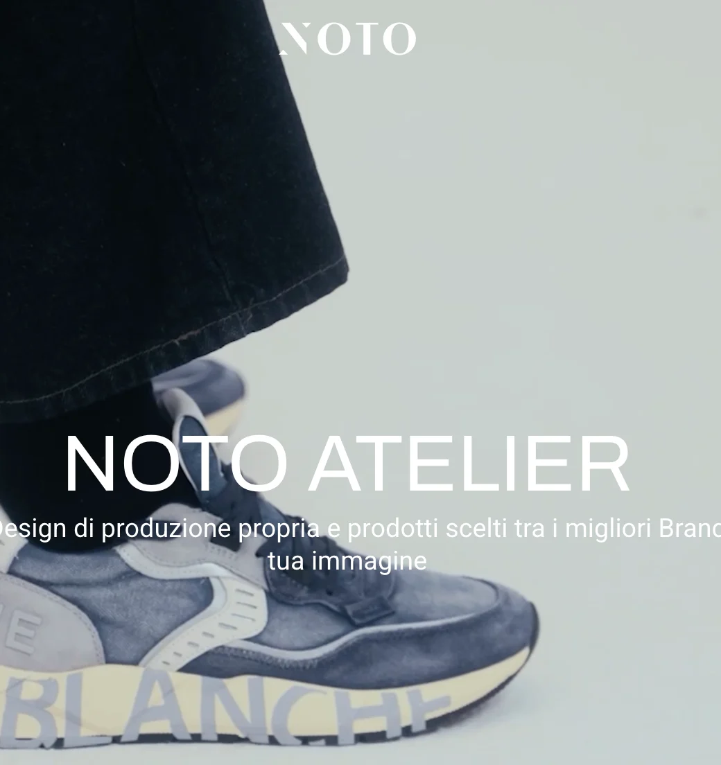 Noto Atelier — progetto digitale